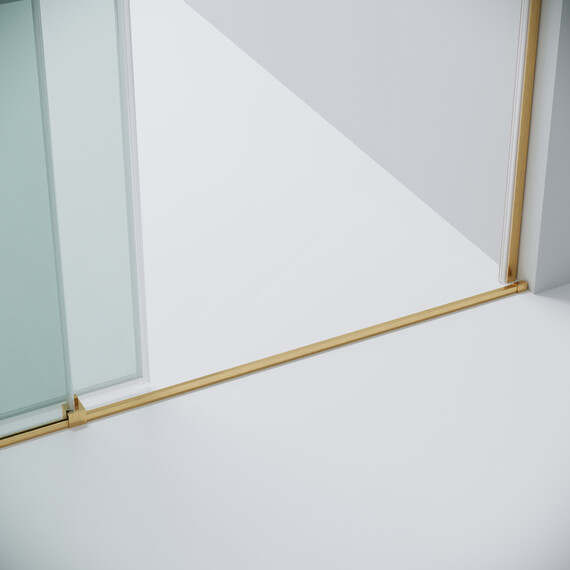 Душевая дверь Grossman  Galaxy 100 см 100.K33.01.100.32.00, золото/прозрачное фото 7