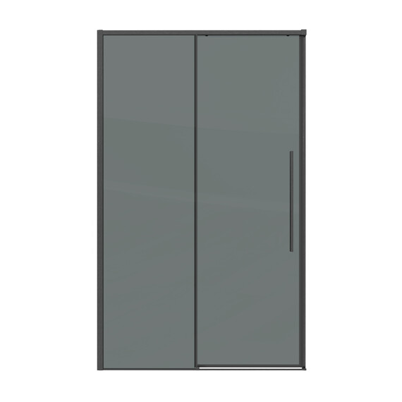 Душевая дверь Grossman  Galaxy 100 см 100.K33.01.100.42.10, оружейная сталь/тонированное фото 