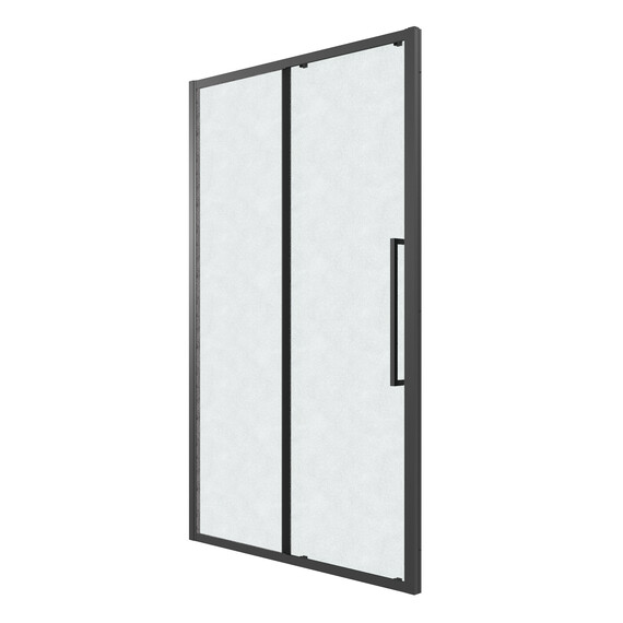 Душевая дверь Grossman  Cosmo 120 см 100.K33.02.120.21.02, чёрный/шиншилла фото 2