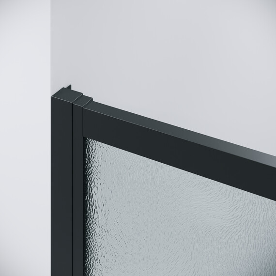 Душевая дверь Grossman  Cosmo 130 см 100.K33.02.130.21.02, чёрный/шиншилла фото 10