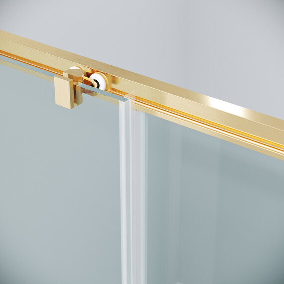 Душевая дверь Grossman  Cosmo 100 см 100.K33.02.100.32.00, золото/прозрачное фото 9