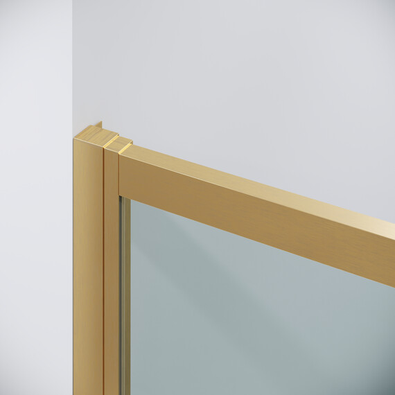 Душевая дверь Grossman  Cosmo 100 см 100.K33.02.100.32.00, золото/прозрачное фото 10