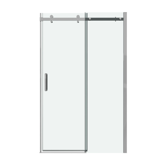 Душевая дверь Grossman  Classic 160 см 100.K33.04.160.10.00 (стекло 8 мм) хром/прозрачное фото 