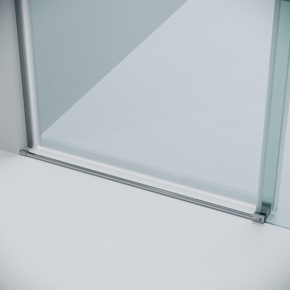 Душевая дверь Grossman  Classic 160 см 100.K33.04.160.10.00 (стекло 8 мм) хром/прозрачное фото 7