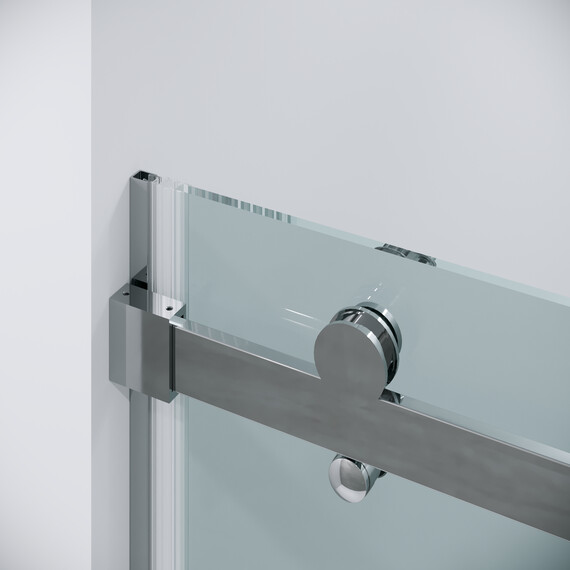 Душевая дверь Grossman  Classic 160 см 100.K33.04.160.10.00 (стекло 8 мм) хром/прозрачное фото 9