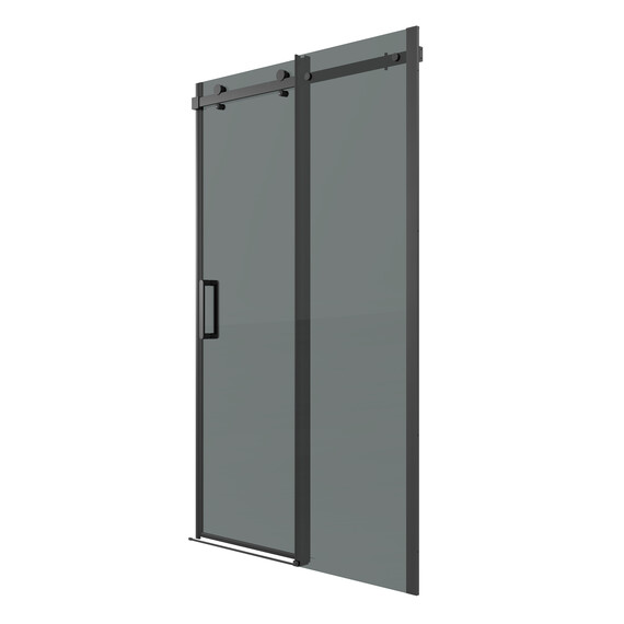 Душевая дверь Grossman  Classic 130 см 100.K33.04.130.21.10 (стекло 8 мм) чёрный/тонированное фото 2