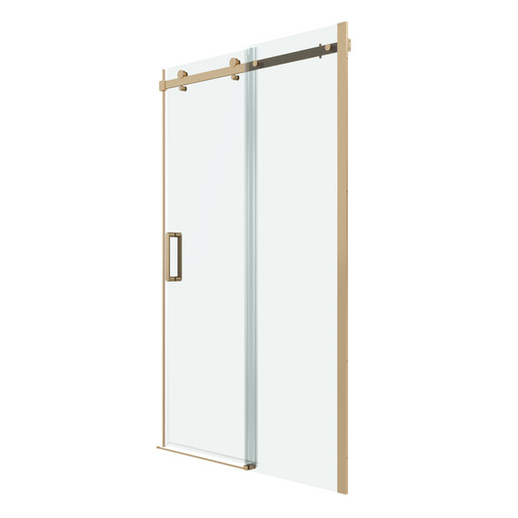 Душевая дверь Grossman  Classic 160 см 100.K33.04.160.32.00 (стекло 8 мм) золото/прозрачное фото 2