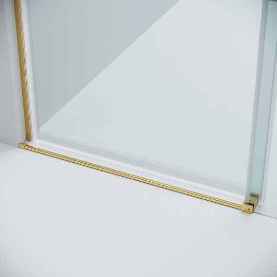 Душевая дверь Grossman  Classic 160 см 100.K33.04.160.32.00 (стекло 8 мм) золото/прозрачное фото 8