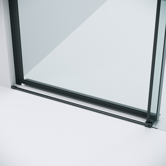 Душевая дверь Grossman  Classic 160 см 100.K33.04.160.42.00 (стекло 8 мм) оружейная сталь/прозрачное фото 8