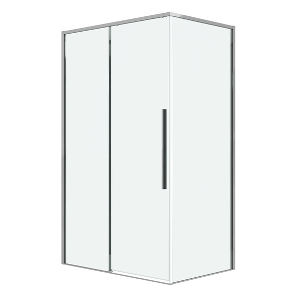 Душевое ограждение Grossman Galaxy 110х100 см 120.K33.01.1110.10.00, хром/прозрачное фото 