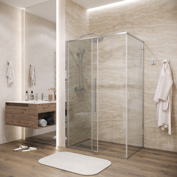 Душевое ограждение Grossman Galaxy 120х100 см 120.K33.01.1210.10.00, хром/прозрачное фото 5