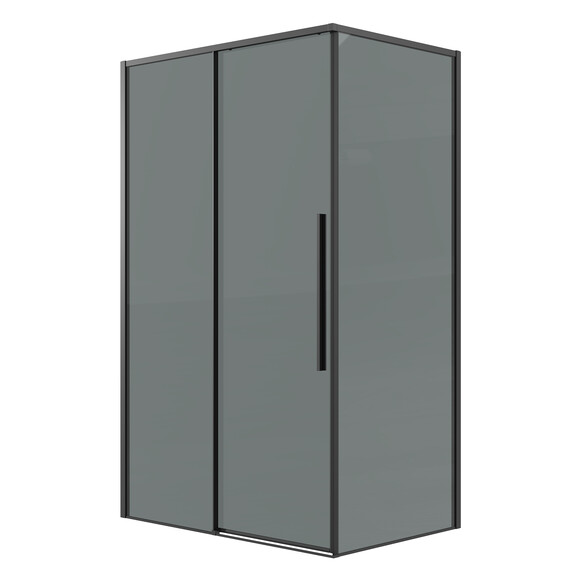 Душевое ограждение Grossman Galaxy 120х90 см 120.K33.01.1290.21.10, чёрный/тонированное фото 