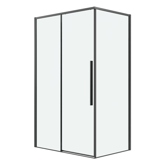 Душевое ограждение Grossman Galaxy 120х100 см 120.K33.01.1210.42.00, оружейная сталь/прозрачное фото 