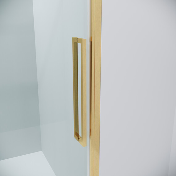 Душевое ограждение Grossman Cosmo 110х80 см 120.K33.02.1180.32.00, золото/прозрачное фото 7