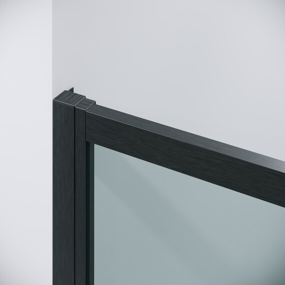 Душевое ограждение Grossman Cosmo 100х80 см 120.K33.02.1080.42.00, оружейная сталь/прозрачное фото 8