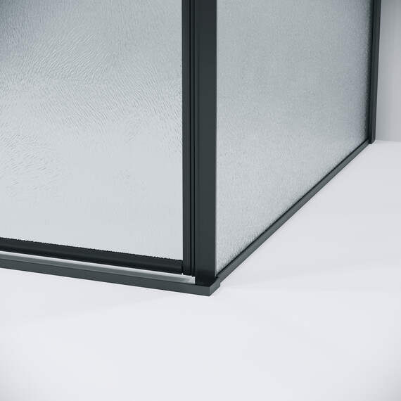 Душевое ограждение Grossman Galaxy 110х100 см 120.K33.01.1110.21.02, чёрный/шиншилла фото 9