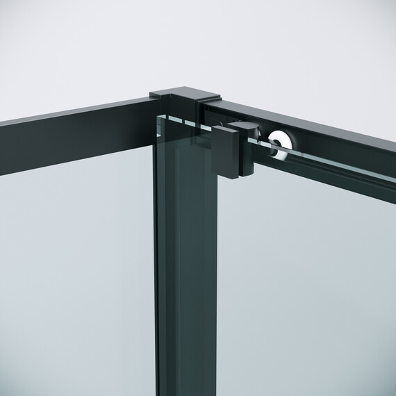 Душевое ограждение Grossman Cosmo 120х90 см 120.K33.02.1290.21.00, чёрный/прозрачное фото 6
