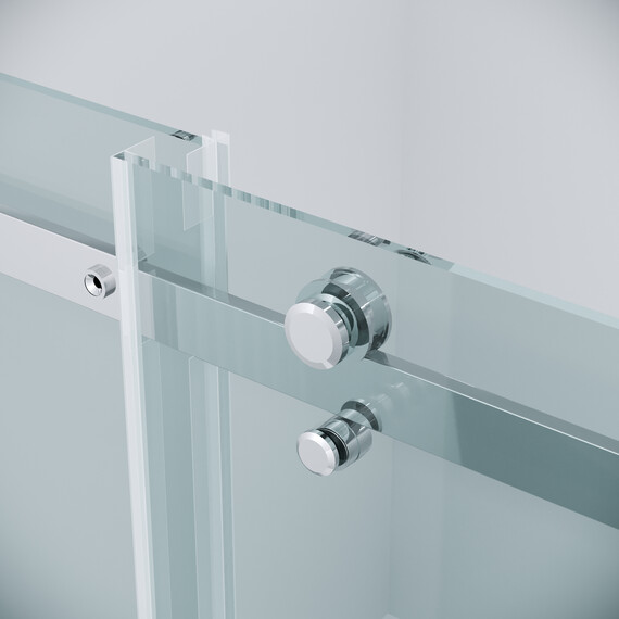 Душевое ограждение Grossman Classic 100х80 см 120.K33.04.1080.10.00 (стекло 8 мм) хром/прозрачное фото 8