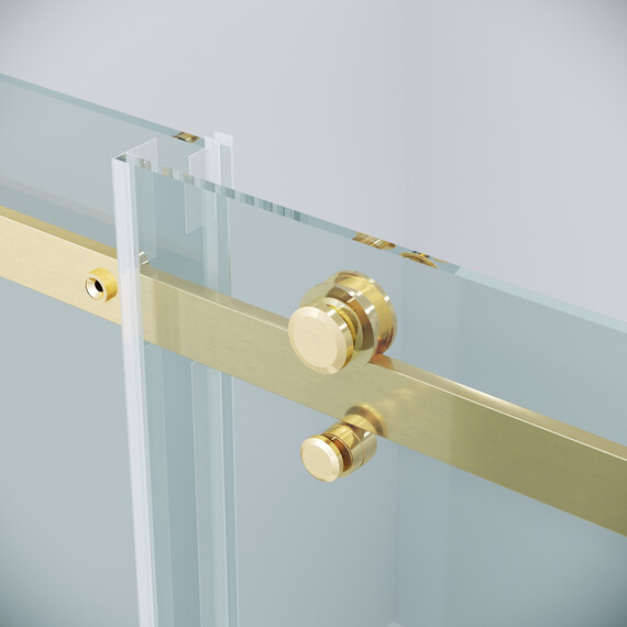 Душевое ограждение Grossman Classic 110х70 см 120.K33.04.1190.32.00 (стекло 8 мм) золото/прозрачное фото 9