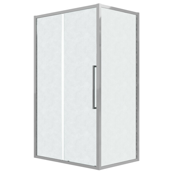 Душевое ограждение Grossman Cosmo 120х80 см 120.K33.02.1280.10.02, хром/шиншилла фото 