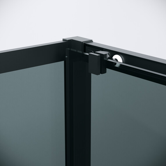 Душевое ограждение Grossman Cosmo 120х80 см 120.K33.02.1280.21.10, чёрный/тонированное фото 6