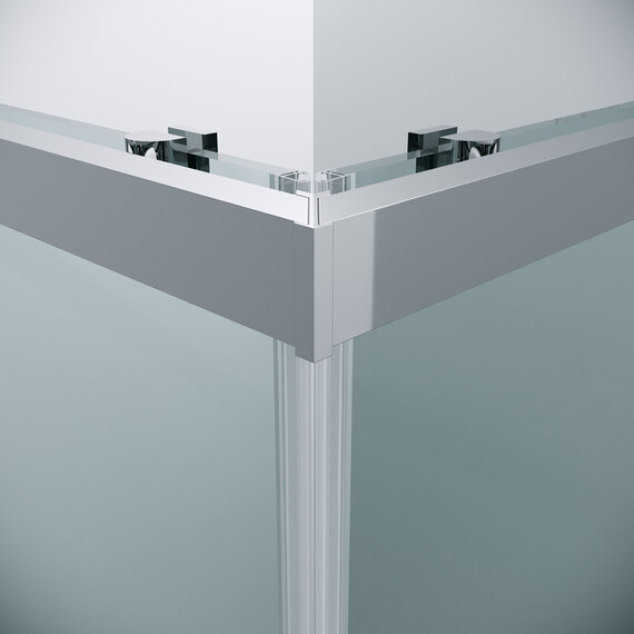 Душевое ограждение Grossman Cosmo 90х90 см 300.K33.02.9090.10.00, хром/прозрачное фото 10