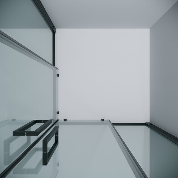 Душевое ограждение Grossman Cosmo 90х90 см 300.K33.02.9090.21.00, чёрный/прозрачное фото 7