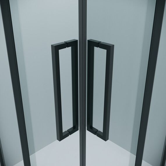 Душевое ограждение Grossman Cosmo 90х90 см 300.K33.02.9090.21.00, чёрный/прозрачное фото 9