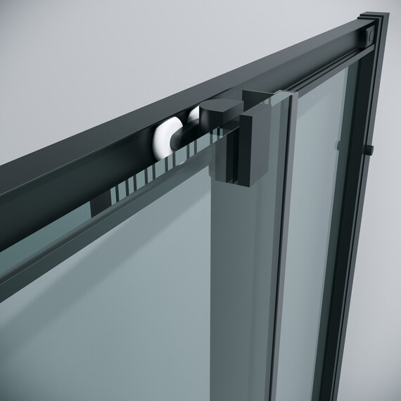 Душевое ограждение Grossman Cosmo 90х90 см 300.K33.02.9090.21.00, чёрный/прозрачное фото 10