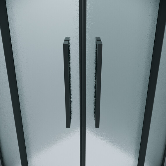 Душевое ограждение Grossman Cosmo 90х90 см 301.K33.02.9090.21.02, чёрный/шиншилла фото 8