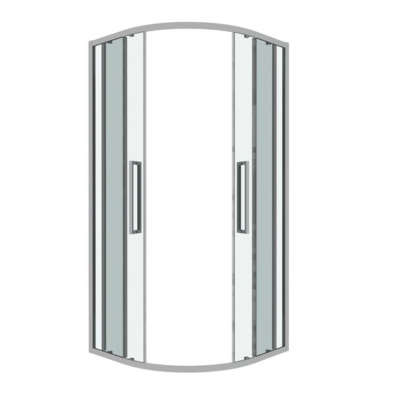 Душевое ограждение Grossman Cosmo 80х80 см 301.K33.02.8080.10.00, хром/прозрачное фото 2