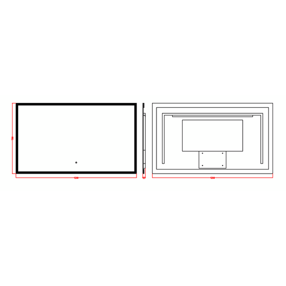 Зеркало Armadi Art Vallessi 120 см 544-120 фото 2