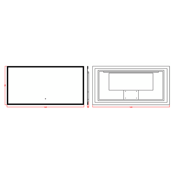 Зеркало Armadi Art Vallessi 140 см 544-140 фото 2