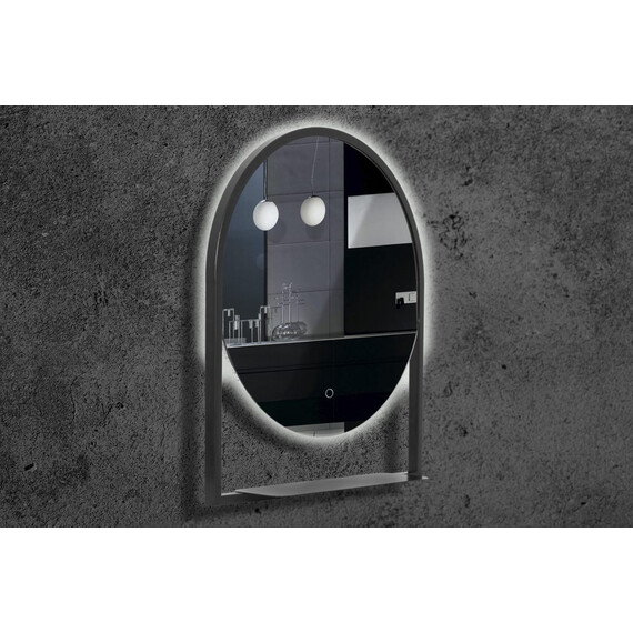 Зеркало Armadi Art Vallessi 80 см 550/2, антрацит фото 2