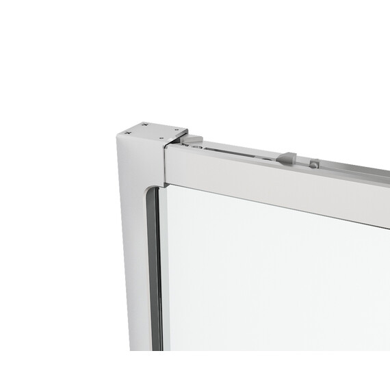 Душевое ограждение Vincea Ultima 140x100 см VSR-7UL1014CL (стекло 8 мм) хром/прозрачное фото 4