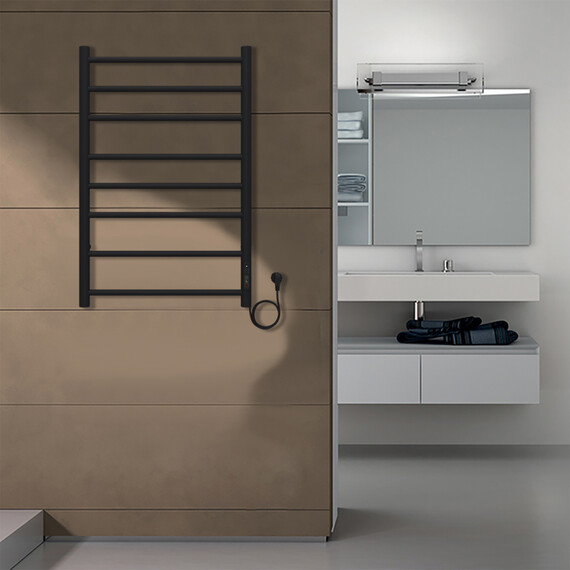 Полотенцесушитель электрический Azario Parma П8 500x800 мм AZ10858B фото 5