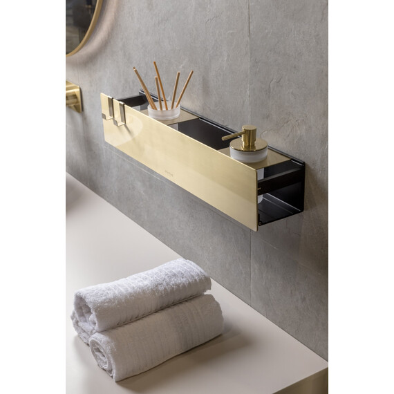 Полочка Boheme Space 10966-MG, цвет золото матовое фото 3