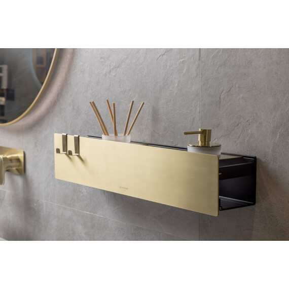 Полочка Boheme Space 10966-MG, цвет золото матовое фото 2