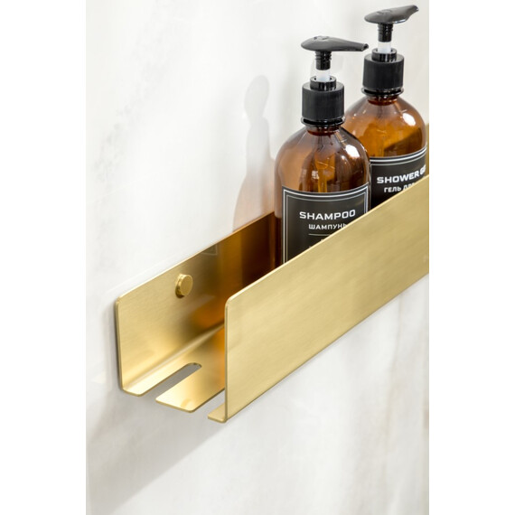 Полочка Boheme Free 10967-MG, цвет золото матовое фото 4