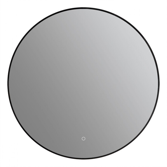 Зеркало Art&Max Sanremo 80 см AM-San-800-DS-F-Nero, чёрный фото 4