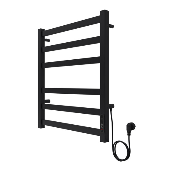 Полотенцесушитель электрический Azario Palermo П6 500x600 мм AZ83856B фото 