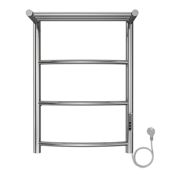 Полотенцесушитель электрический Azario Verona с полкой П4 400x600 мм AZ04846P фото 3