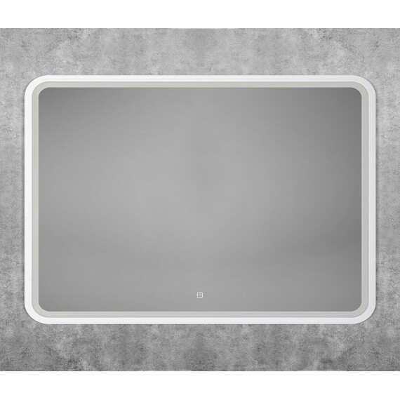 Зеркало Art&Max Genova 100 см AM-Gen-1000-800-DS-F-White фото 2