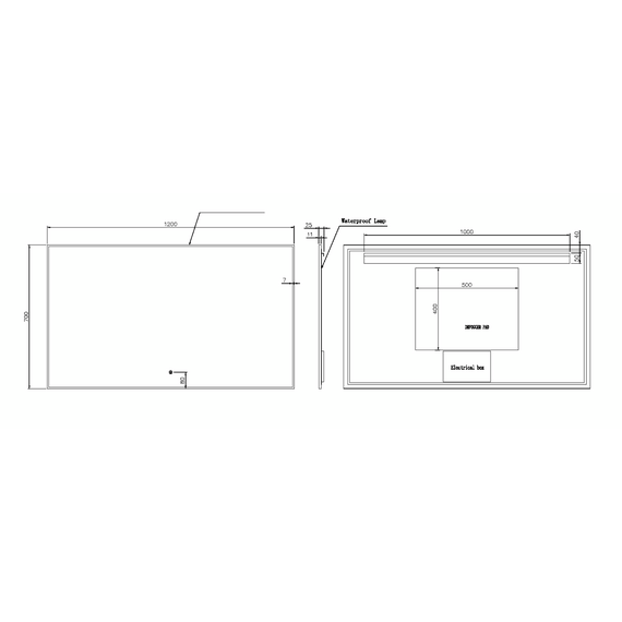 Зеркало Boheme Modern 120 см 543-120-MG, золото матовое фото 3