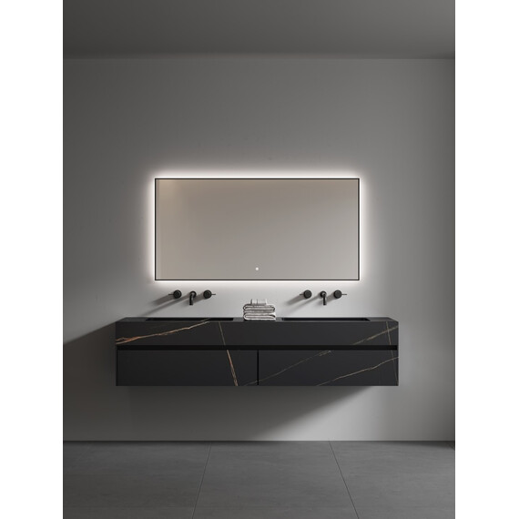 Зеркало Boheme Modern 140 см 543-140-GM, gun metal фото 2