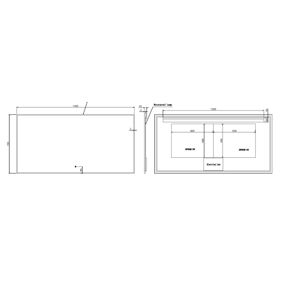 Зеркало Boheme Modern 140 см 543-140-G, золото фото 3