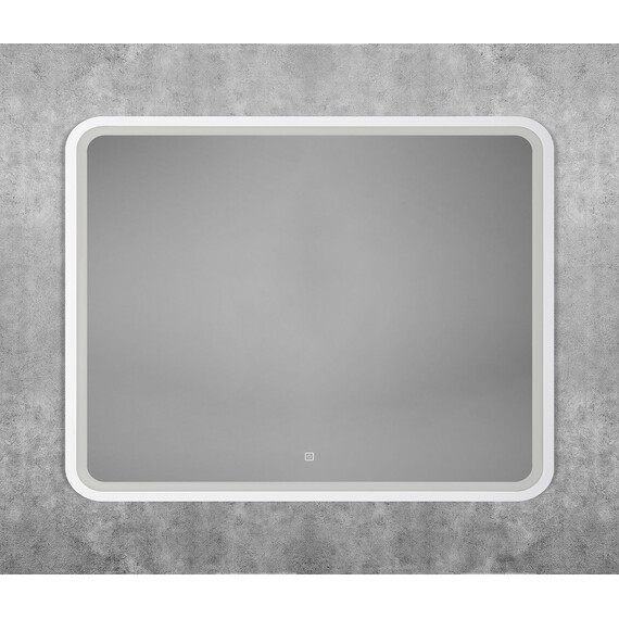 Зеркало Art&Max Genova 90 см AM-Gen-900-800-DS-F-White фото 2