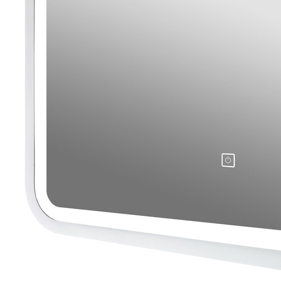 Зеркало Art&Max Genova 120 см AM-Gen-1200-800-DS-F-White фото 7