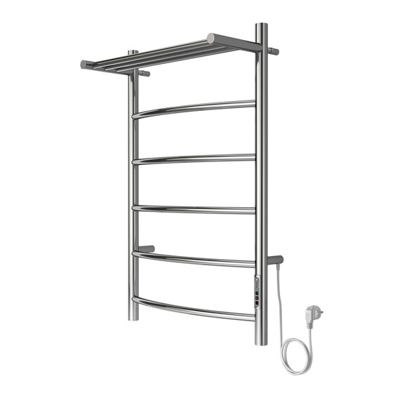 Полотенцесушитель электрический Azario Verona с полкой П6 500x800 мм AZ04858P фото 