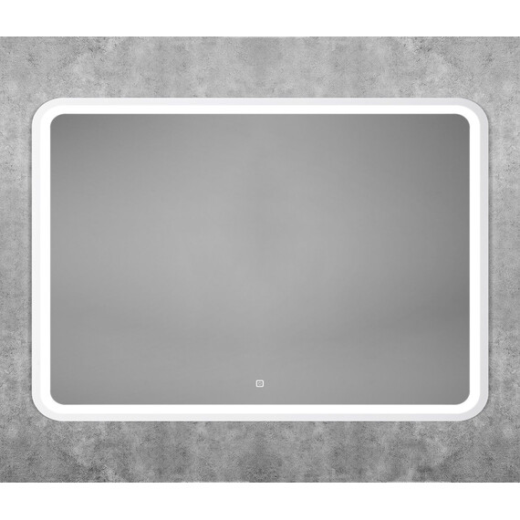 Зеркало Art&Max Genova 100 см AM-Gen-1000-800-DS-F-White фото 